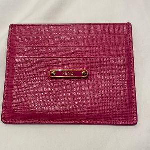 Pink Fendi wallet